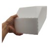13144 3 ulozny box plastovy bily 15x50x16cm do spize i do skrine kartonplast
