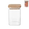 12335 12335 sklenena doza hranata s bambusovym vikem 1 3l boro