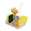 Organizér ke dřezu na mycí potřeby, multifunkční organizér 14 × 20,5 × 8 cm