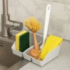 Organizér ke dřezu na mycí potřeby, multifunkční organizér 14 × 20,5 × 8 cm