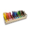 Pastelkovník XL VASKY, 44 x 8 x 10 cm, s označením barev_1