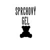 Štítek/nálepka do koupelny Sprchový gel - SLIM - medvídek