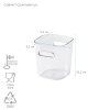 Organizér CompactClear, 0,6l (mini), 9,5 x 9,5 x 10,2 cm_2