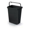 Závěsný odpadkový koš SYSTEMA BASIC, 10 l, 27 x 18 x 33cm, černý_3