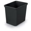 Závěsný odpadkový koš SYSTEMA BASIC, 23 l, 36 x 27 x 33cm, černý_4