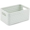 6876 11 s ratanovy kosik ulozny box rovny bily country 4l