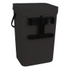 7542 2 zavesny kuchynskych kos na dvirka na bio odpad s vikem 10l cerny