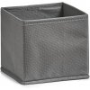 Organizér na oblečení a spodní prádlo, 14x14x13cm, šedý NON-W