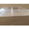 2. jakost - Organizér, vložka do zásuvky, transparent FLEXI, 4 přihrádky, vcelku 31x31cm