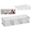 9108 organizer na drobnosti 3 prihradky s vikem transparentni curaprox