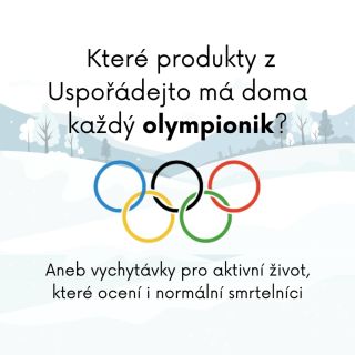 Olympionici (mámy sportovců) vědí, že výkon není jen o tréninku, ale i o systému. Když má každá věc své místo, šetříte...