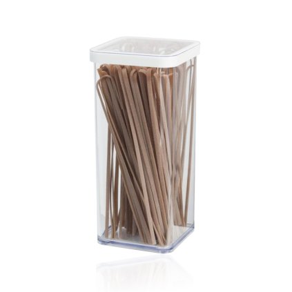 Dóza na potraviny 1,5 l Rotho Loft - LONG, biela