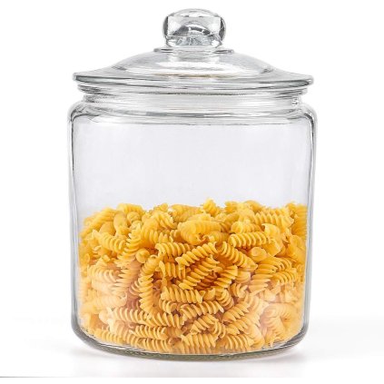 Sklenená dóza, veľký objem 3,9 l BISCOTTI