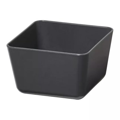 Organizér do zásuvky, do kuchyne, príborník - NITAKI sivý plast (9x9)