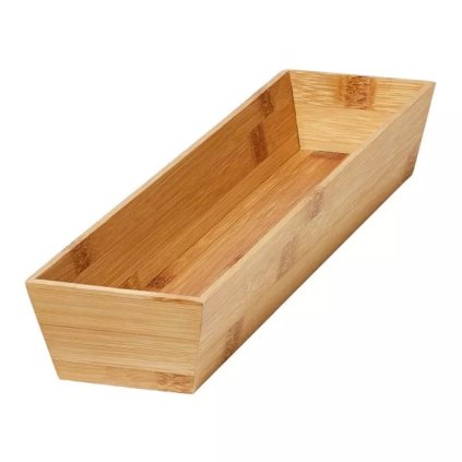 Organizér do zásuvky, do kuchyne, príborník - NITAKI bambusový (10x43)