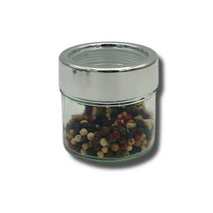 6792 3 korenka sklenena s pruhlednym vickem sloik 80ml