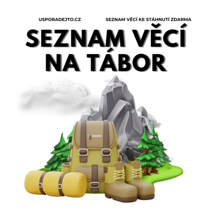 ebook čo si zbaliť deťom na tábor
