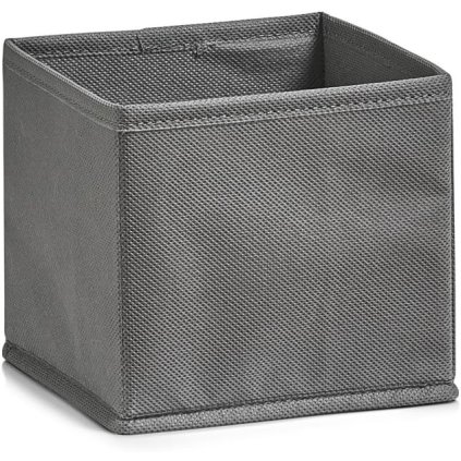 Organizér na oblečenie a spodnú bielizeň, 14x14x13cm, sivý NON-W