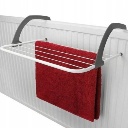 7908 2 sušiak na radiátor, stojan na sušenie bielizne 3 m, 52 x 34 x 17 cm