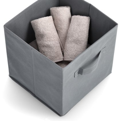 aufbewahrungsbox vlies grau 115334