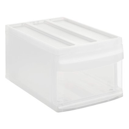 M - Zásuvka, úložný box výsuvný, transparentný Rotho SYSTEMIX