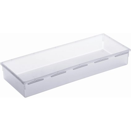 Organizér do zásuvky kuchyne aj kúpeľne, príborník Rotho BASIC, mliečna (38 x 15)