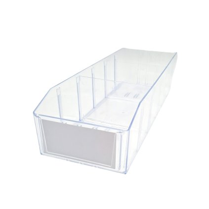 11785 31 úložný box ideálny do špajzy s etiketou, 2 priehradky bito, 40x13cm
