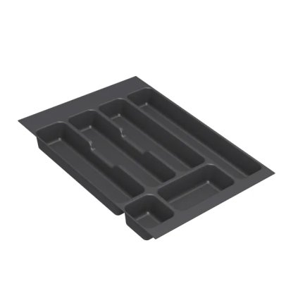 14509 vlozka pribornik do 45cm supliku cutlery sedy plast 35 x 46 cm