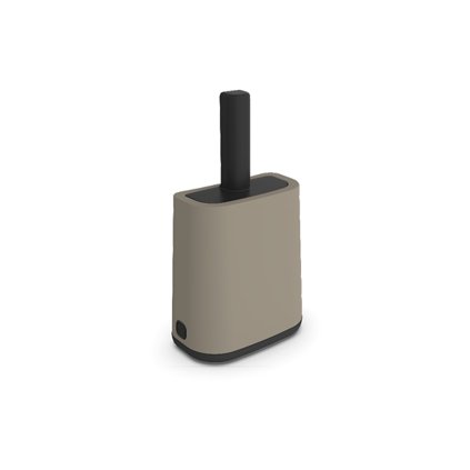 15523 8 lopatka s drzakem ke kocici toalete bezova