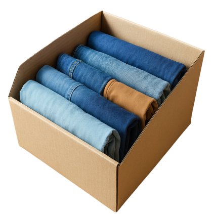 šatníkový kartónový box 30x30