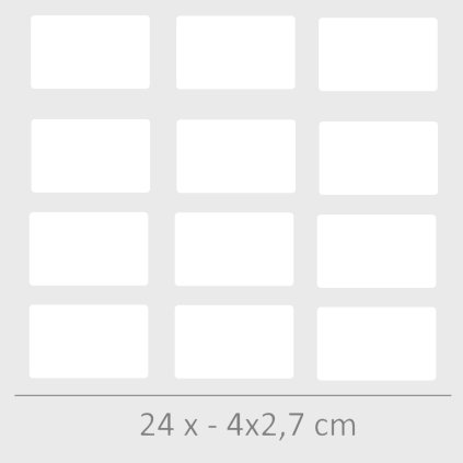 24xobdĺžnik so zaoblenými rohmi biela