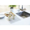 Ochranná podložka do drezu, sivá HYDRA 31 x 27 cm