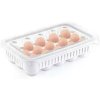 Box na vajíčka, obal na 15 ks vajec, biely WAPPA 01