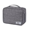 9600 4 cestovný organizér na káble a elektronické zariadenia techbag modrý