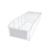 11785 31 úložný box ideálny do špajzy s etiketou, 2 priehradky bito, 40x13cm