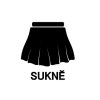 Štítky do šatne - s popisom - Sukne