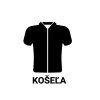 Štítky do šatne – s popiskom – Košeľa