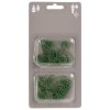 Závesné háčiky na vianočné gule zelené 4,5 cm 40 ks 10900 2