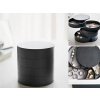 4-poschodový okrúhly organizér na šperky, šperkovnica, čierna 2
