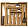 12800 6 organizér do zásuvky príborník bambusový nastaviteľný iso 33 5 50x46x4 6cm