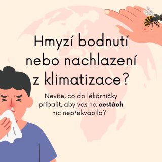Dovolená je čas odpočinku, dobrodružství a nových zážitků. Jenže co když vás uprostřed výletu zradí žaludek, spálí slunce...