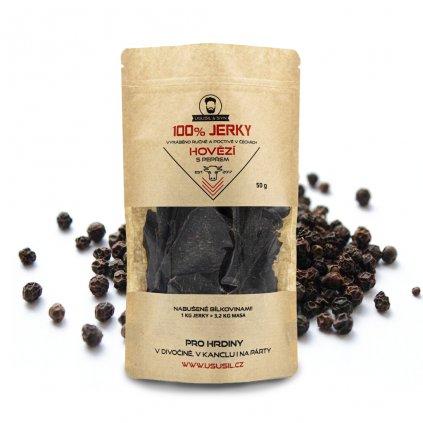 155 100 jerky hovezi s peprem 50 g