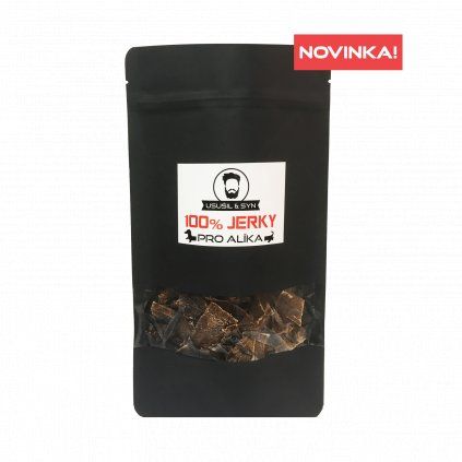 215 100 jerky hovezi pro alika 100 g