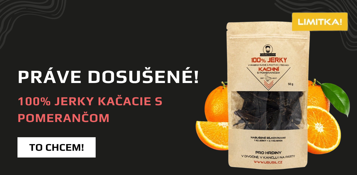 mobil 100% jerky kachní