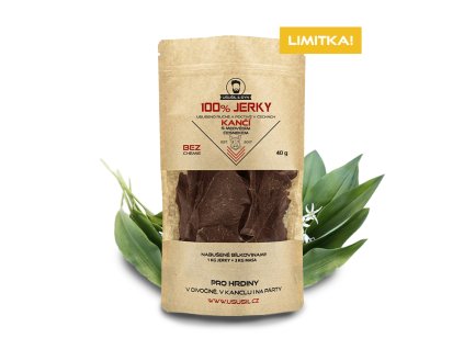 1481 1481 100 jerky kanci s medvedim cesnekem 40 g