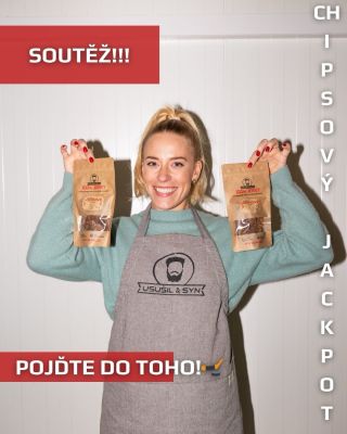 🎁 SOUTĚŽ o masové vepřové chipsy od Usušila! 🥩✨ Hrajeme o 2 balíčky masových chipsů po 50 g pro 3 výherce. Pořádná zásoba...