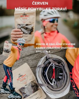 Červen = měsíc pohybu!🧗🏌️‍♀️🏋️‍♂️🏊‍♂️🚵 Připomíná, že i malý pohyb má velký význam. 💪 Udělejte si dnes čas na sebe, vyražte...