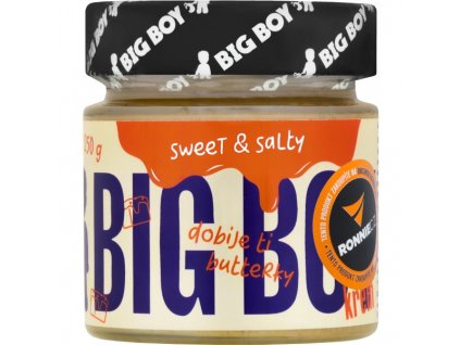 Arašídový krém Slaný karamel (Sweet & Salty) | Big Boy
