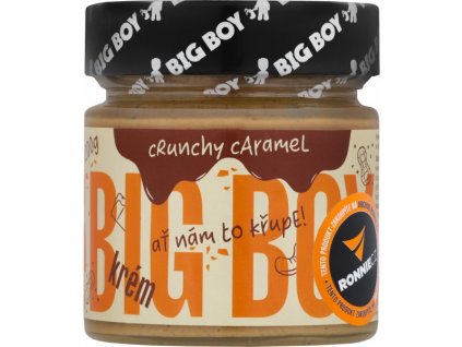 Arašídovokešu krém Crunchy Caramel | Big Boy