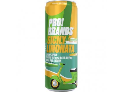Pro! Brands BCAA Drink  Mykonos sunset (červený pomeranč) | First Class Brands of Sweden AB